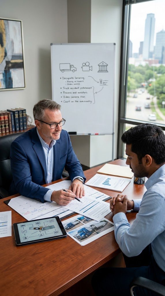 truck accident lawyer preston hollow